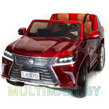 Электромобиль Toyland Lexus LX 570 (красный/краска)